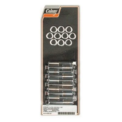 Topplocksbultsats Colony PAN, SHOVEL 48-84 krom