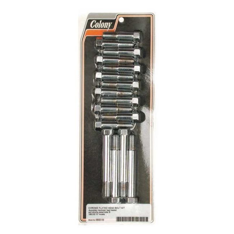 Topplocksbultsats Colony K MODEL 52-53 krom