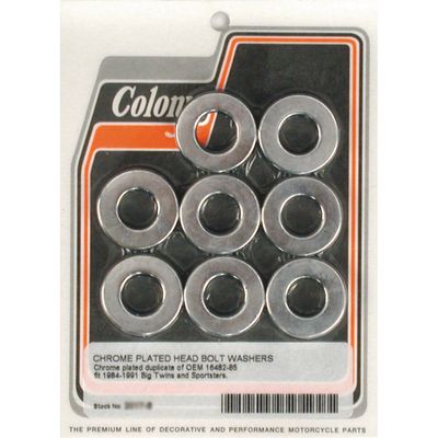 Bricka bult Colony Big Twin 84-90 krom
