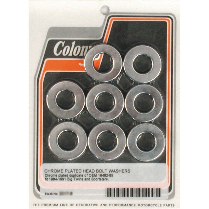 Bricka bult Colony Big Twin 84-90 krom