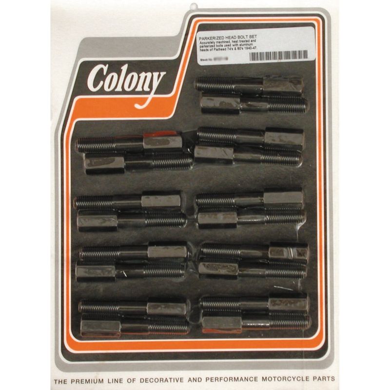 Topplocksbultsats Colony 74/80" SV Big Twin 37-48 standard