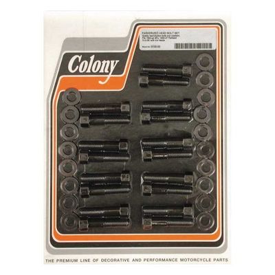 Topplocksbultsats Colony gjuten 74"/80" SV Big Twin 37-48 svart