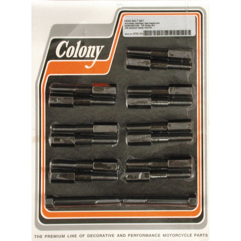 Topplocksbultsats Colony 45" SV WITH ALU HEADS 39-73 standard