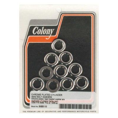 Bricka bult Colony OHV Big Twin 36-84 (10-pack) krom