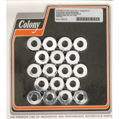 Bricka bult Colony 74"/80" Flathead 40-48 krom