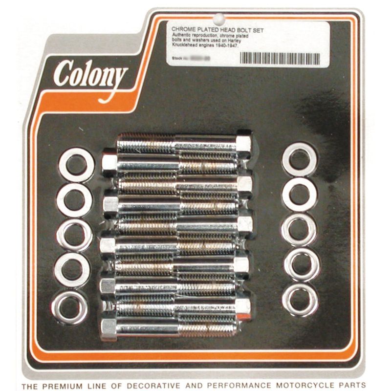 Topplocksskruvsats Colony Knuckle 40-47
