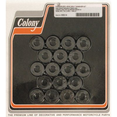 Bricka bult Colony 74"/80" Flathead 40-48 svart