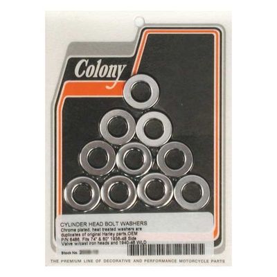 Bricka bult Colony 45" SV 29-73 (10-pack) krom
