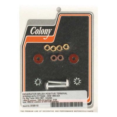 Skruvsats pluspol generator Colony Big Twin 32-57