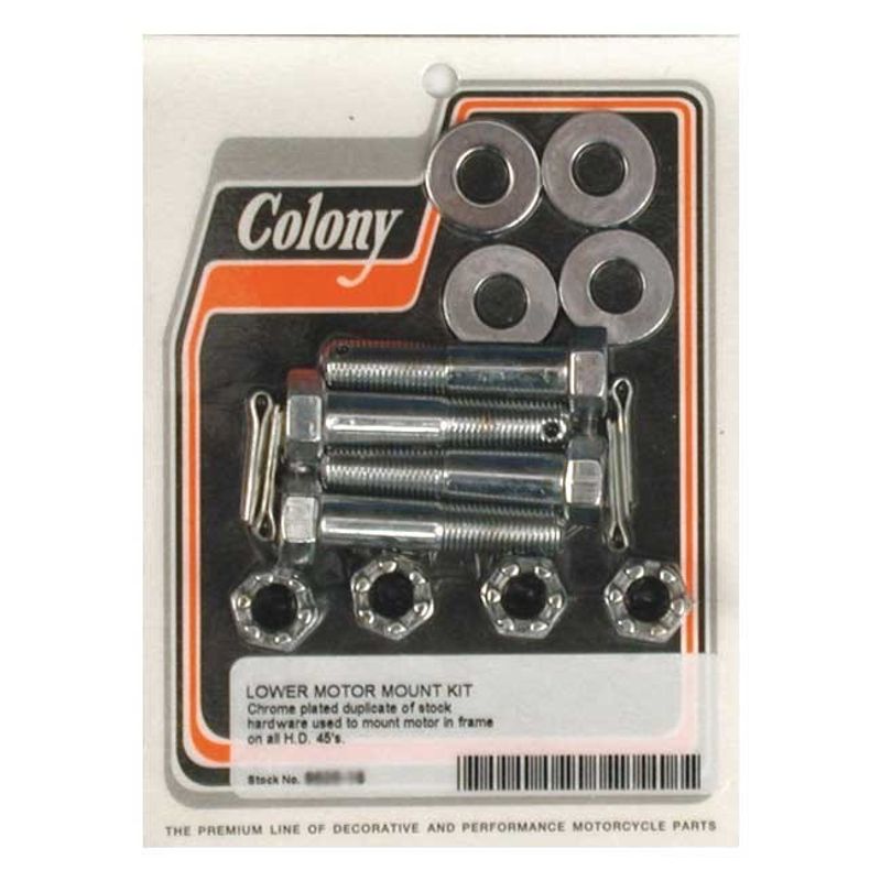 Monteringssats Colony nedre 45" SV 32-73 krom