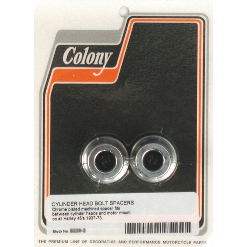 Distanser fäste Colony 45" SV 37-73 (2-pack) krom