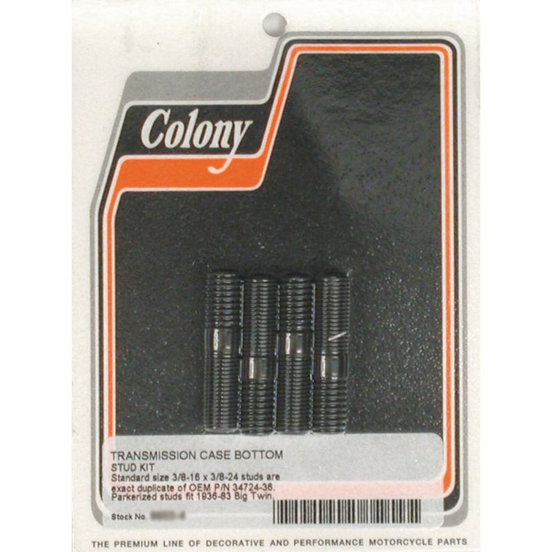 Pinnbultar fästplatta växellåda Colony 4-växlad Big Twin 36-83 (4-pack)