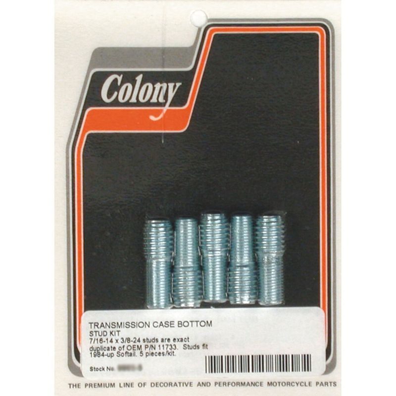 Pinnbultssats platta Colony Softail 84-99 (5-pack)