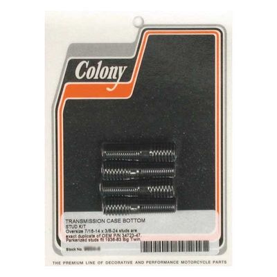 Pinnbultssats platta Colony överstorlek 4-speed Big Twin 36-83 (4-pack)