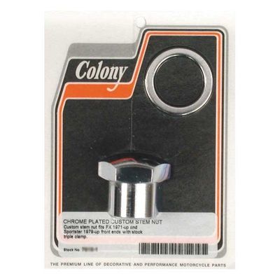 Bricka mutter Colony Domed krom XL Sportster 78-87
