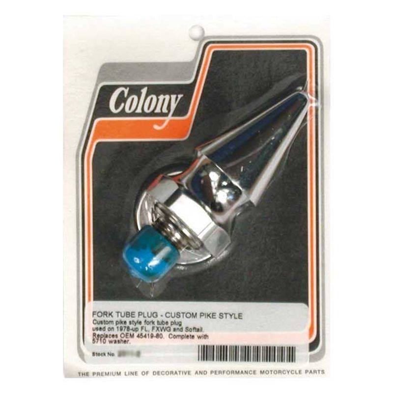 Skruvsats lock Colony Spike krom L77-84 FL