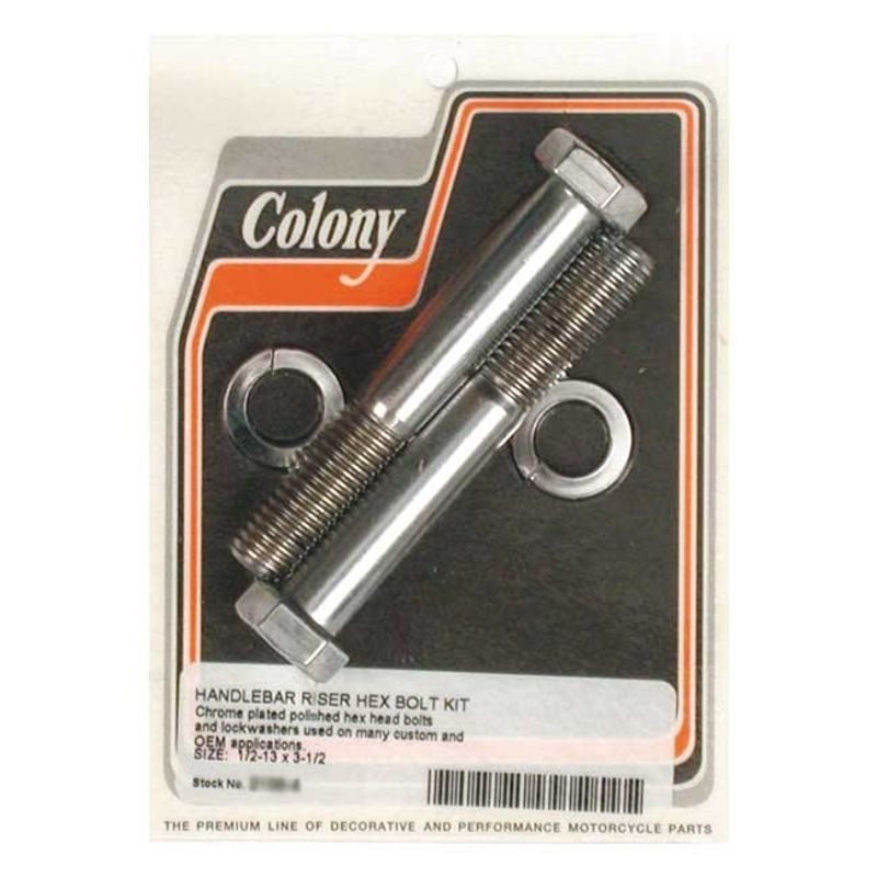 Skruv riser Colony 1/2-13x3 1/2 universal 2138-4
