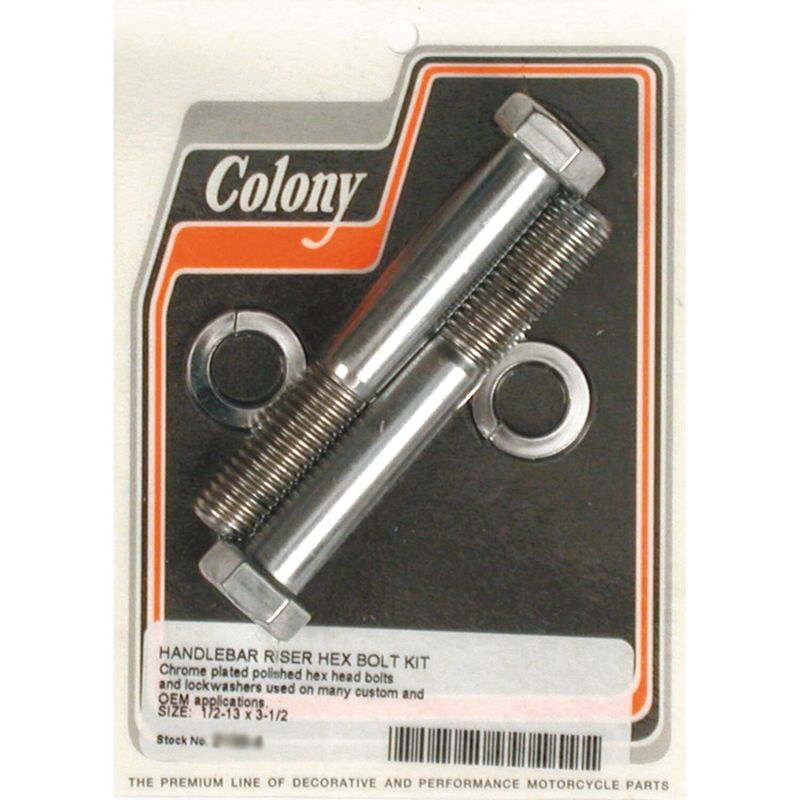 Skruv riser Colony 1/2-13x3 1/2 universal 2138-4