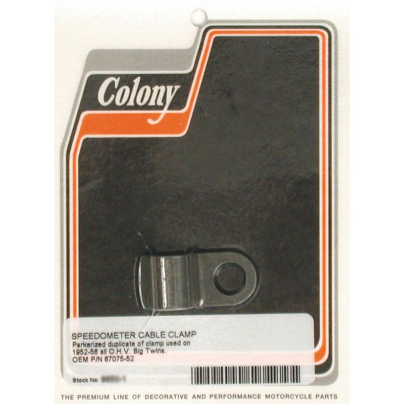 Klammer vajer Colony svart OHV Big Twin 52-56