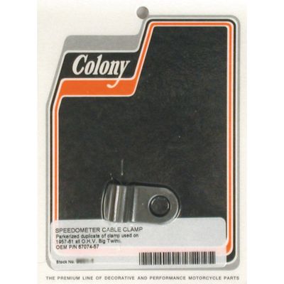 Klammer vajer Colony svart Big Twin 57-61