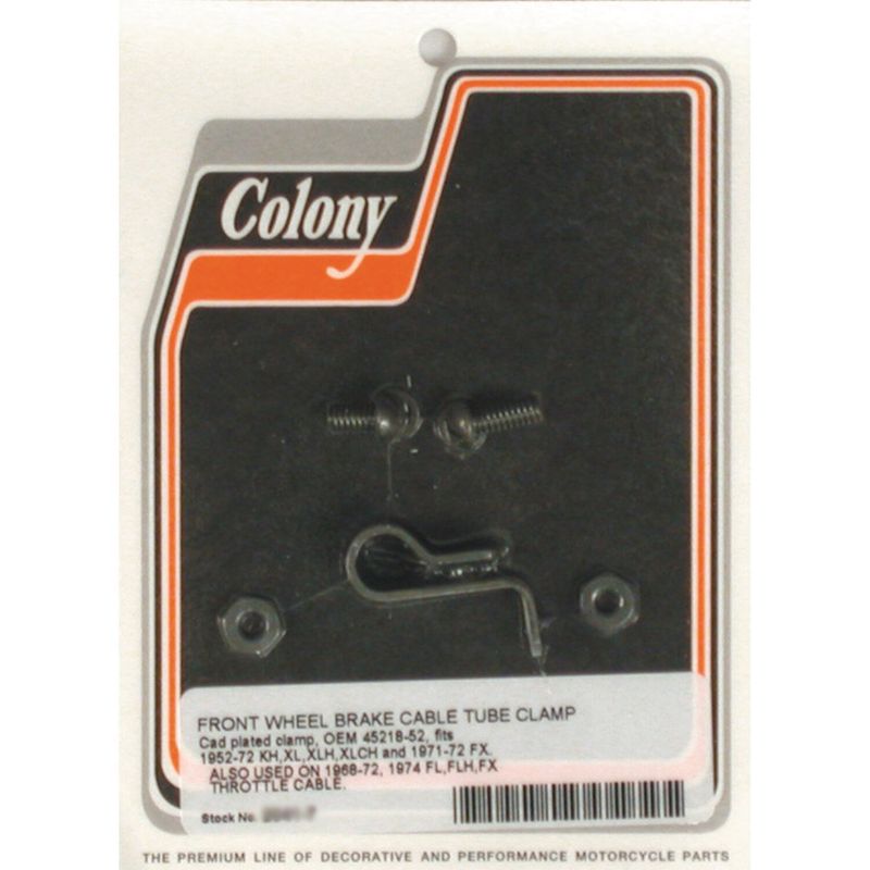 Klammer gasvajer Colony brake Big Twin 71-72 m.fl.