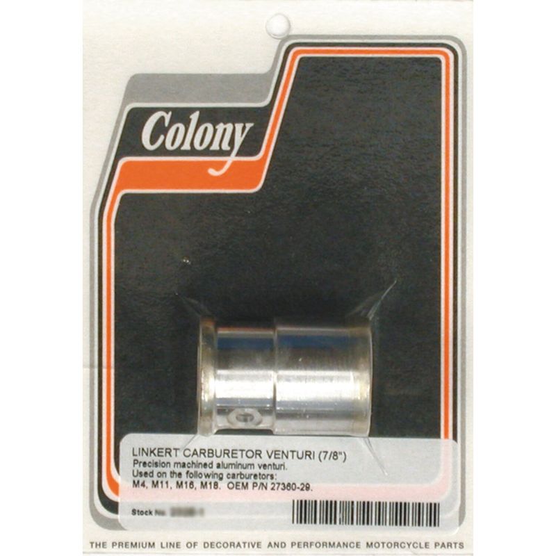 Venturi förgasare Colony Linkert 7/8" 1" M4/11/16/18
