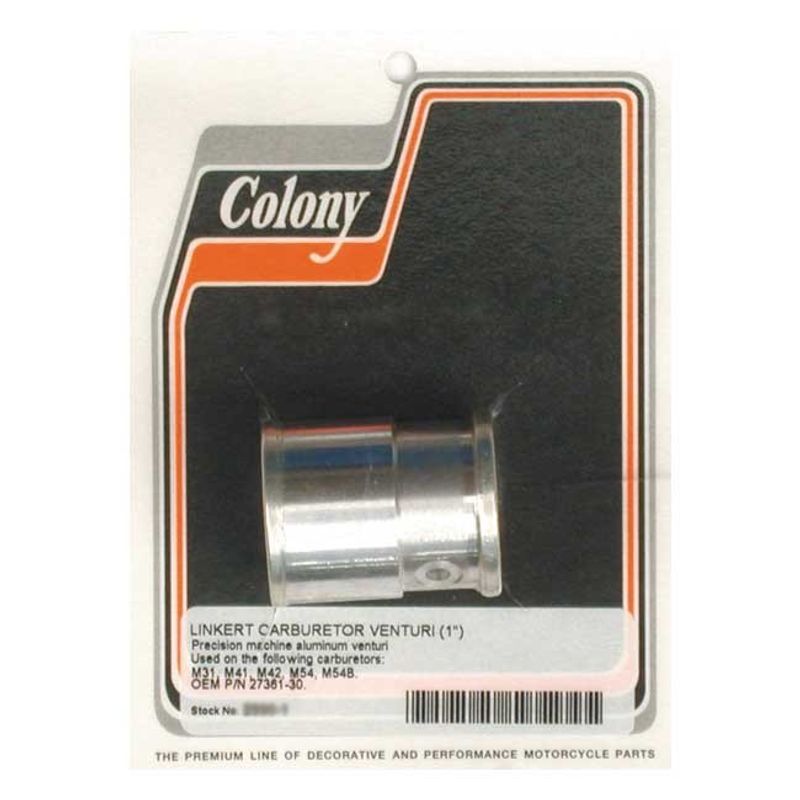 Venturi förgasare Colony Linkert 1" M31/41/42/54/54B