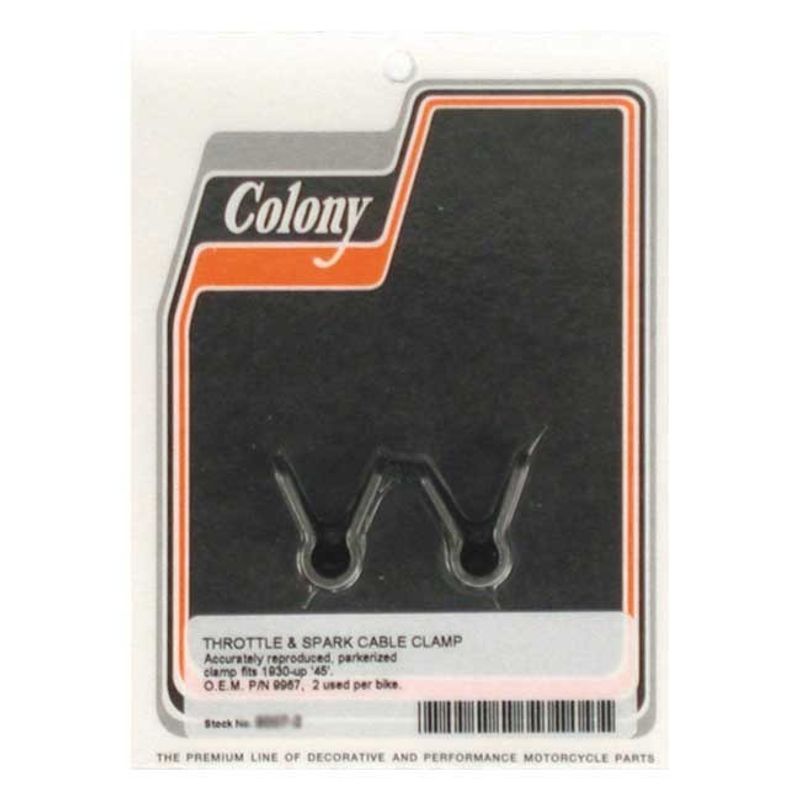 Klammer vajer Colony 45" Flathead 30-52