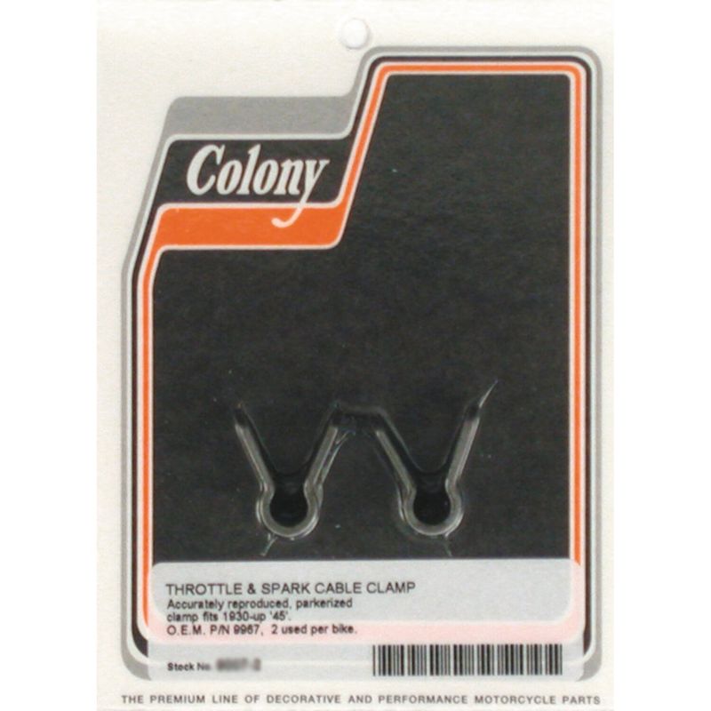 Klammer vajer Colony 45" Flathead 30-52