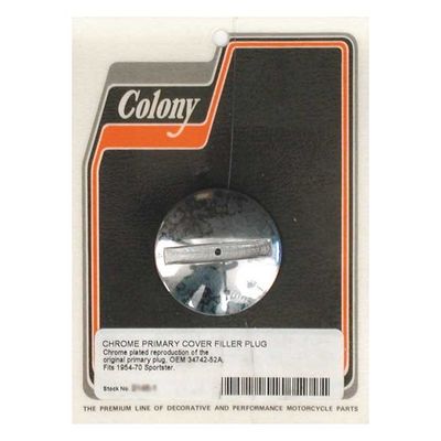 Plugg Colony Prim krom KH, XL Sportster 54-70
