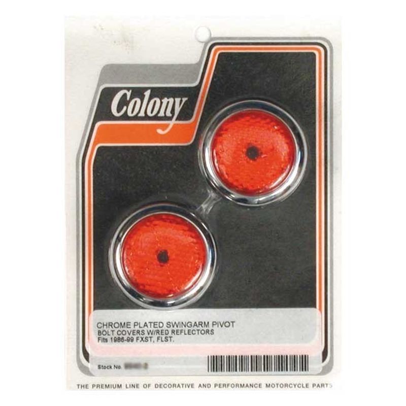 Kåpa bult Colony Softail 86-99 (2-pack) röd