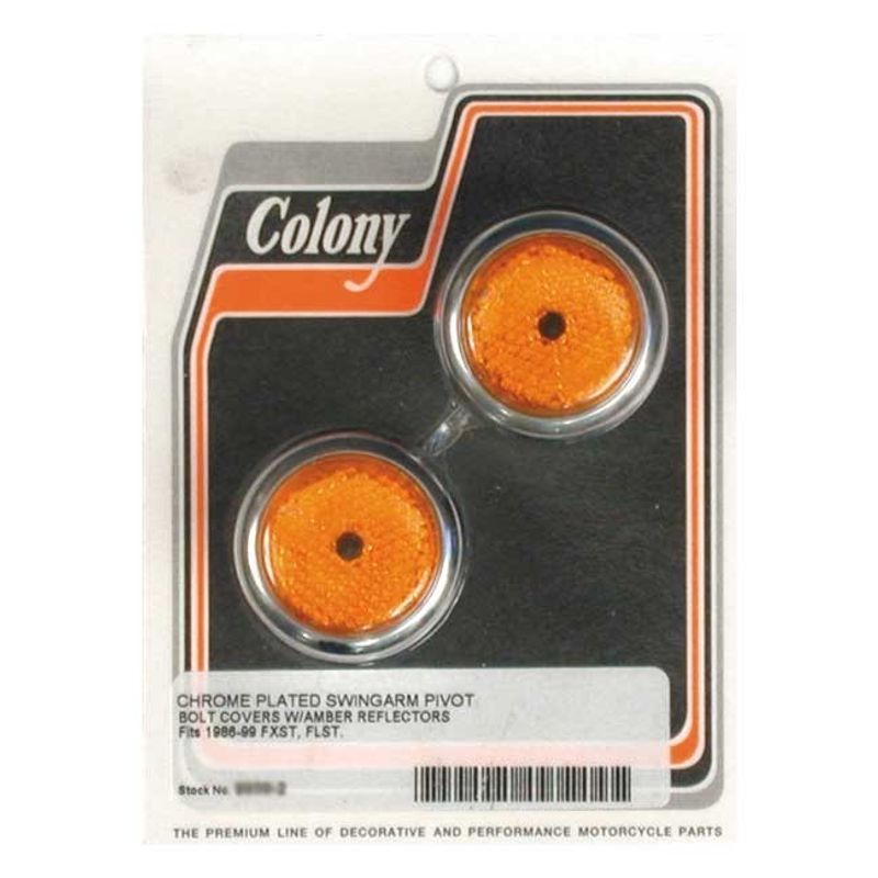 Kåpa bult Colony Softail 86-99 (2-pack) amber