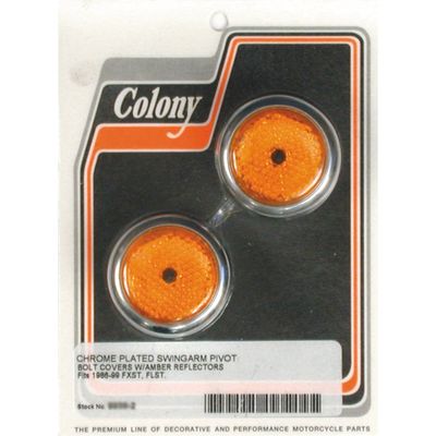 Kåpa bult Colony Softail 86-99 (2-pack) amber