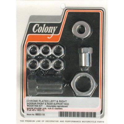 Monteringssats Colony All 32-73 45" & Servi-Car models krom