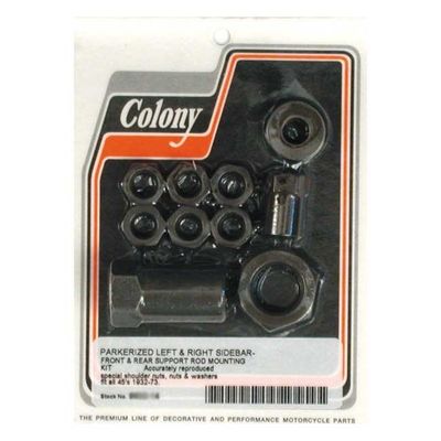 Monteringssats Colony All 32-73 45" & Servi-Car models svart
