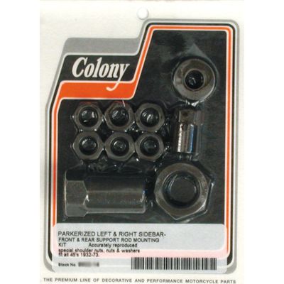 Monteringssats Colony All 32-73 45" & Servi-Car models svart