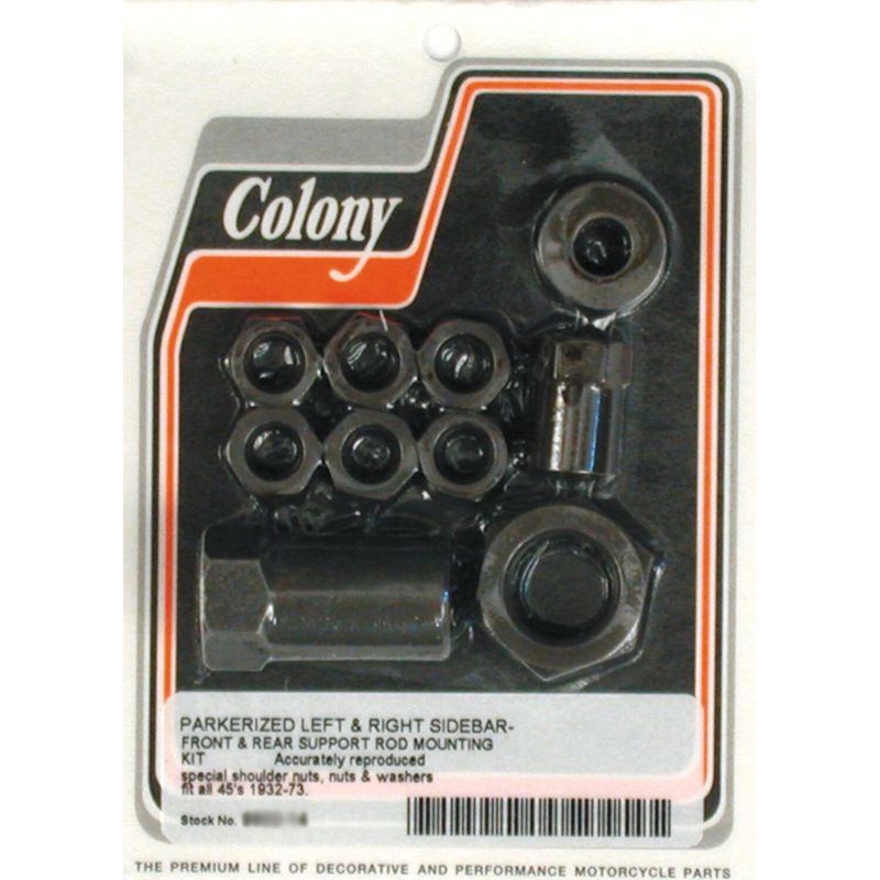 Monteringssats Colony All 32-73 45" & Servi-Car models svart