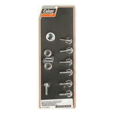 Monteringssats Colony krom Softail 00-06