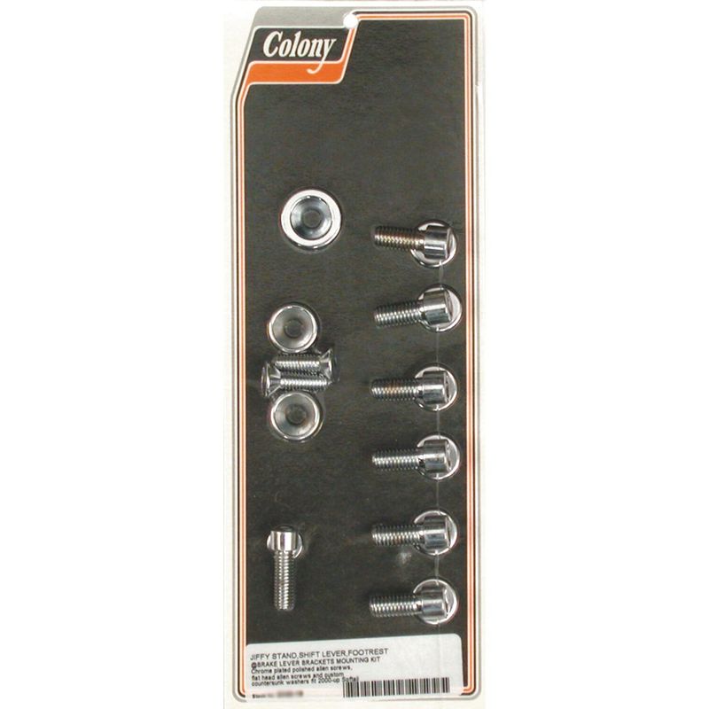 Monteringssats Colony krom Softail 00-06