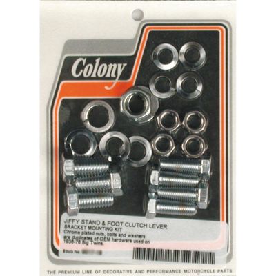 Monteringssats koppling Colony Big Twin 36-78 krom