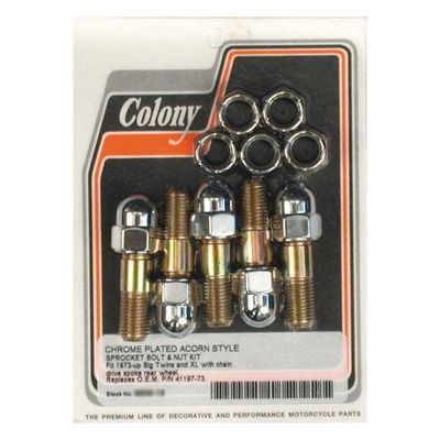 Skruv- och muttersats Colony Big Twin 73-84 8836-10