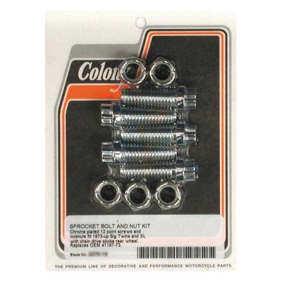 Skruv- och muttersats Colony Big Twin 73-84 2276-10