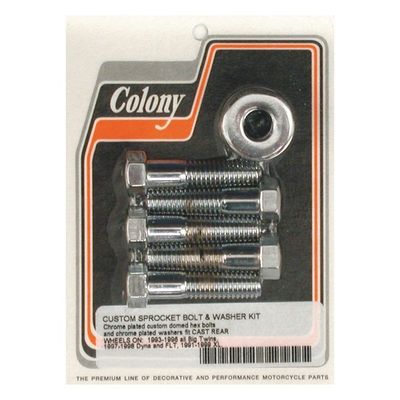 Bultsats drev Colony 7/16 Cast rear wheels all Big Twin m.fl. standard