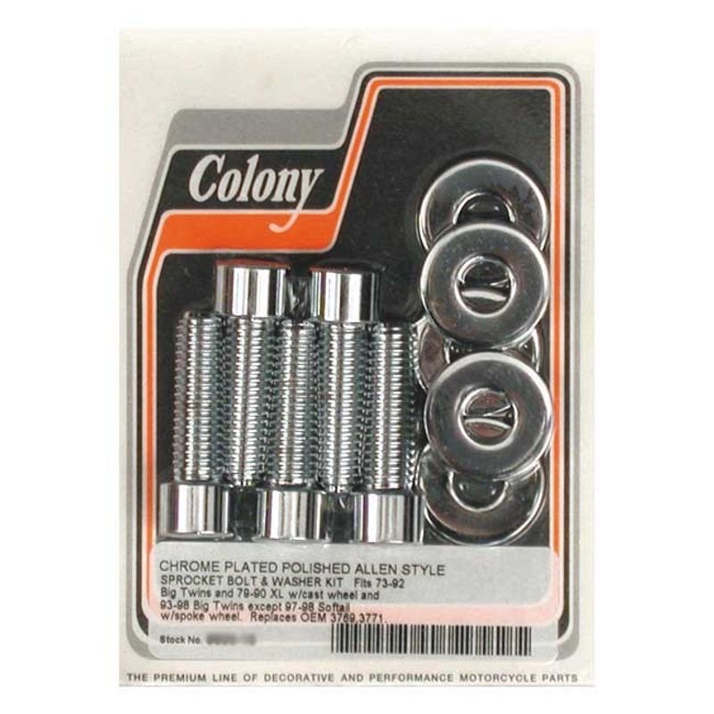Skruvsats drev Colony Big Twin 73-92 8835-10