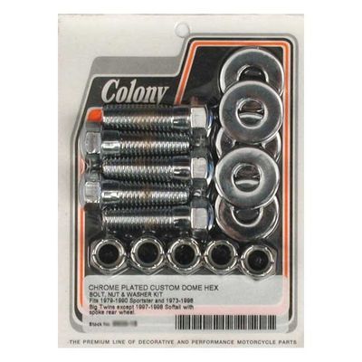 Skruvsats drev Colony krom Big Twin 73-92 9609-15