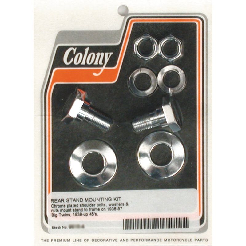 Monteringssats stöd bak Colony OHV & Flathead Big Twin 38-57 krom