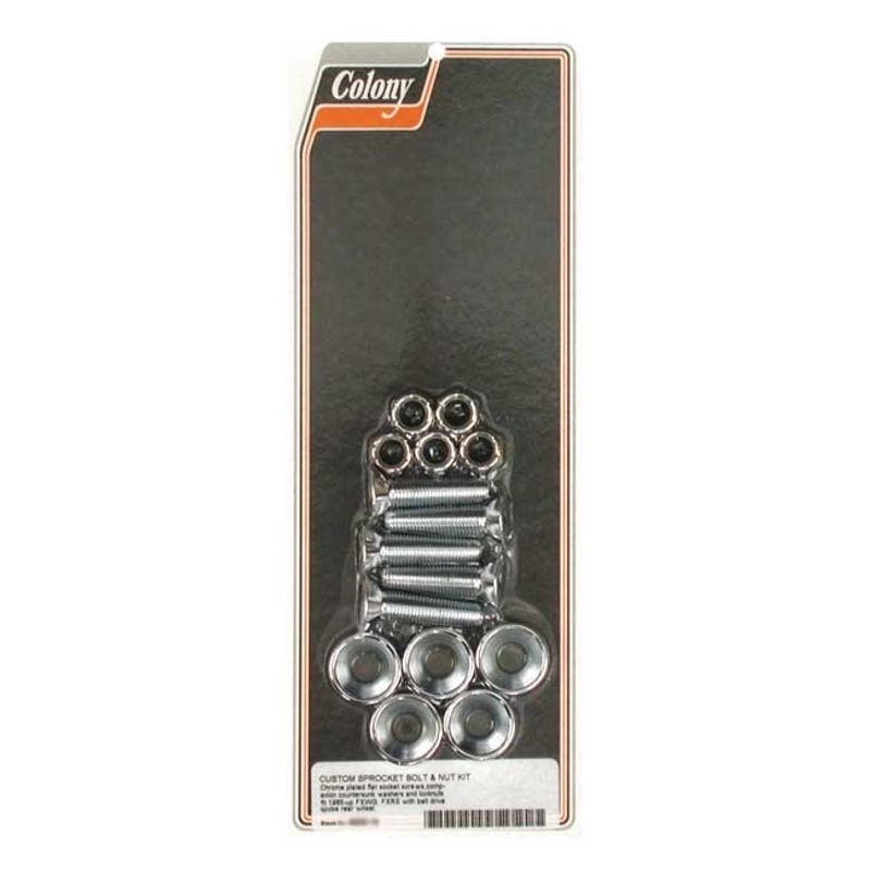 Skruv- och muttersats Colony Big Twin 85-92 9858-15