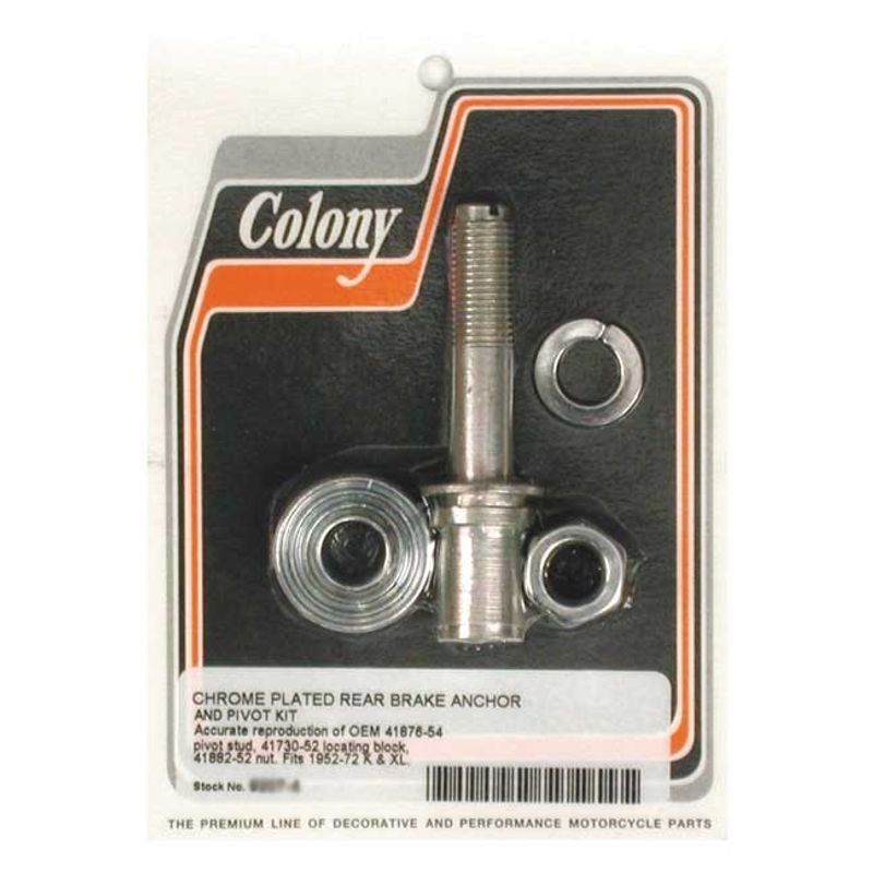 Bultsats Colony K, KH, XL Sportster 52-72 krom