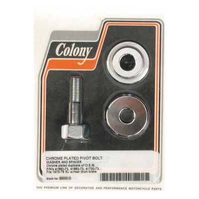 Bultsats Colony XL Sportster 73-78 krom