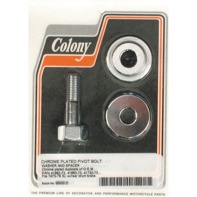 Bultsats Colony XL Sportster 73-78 krom